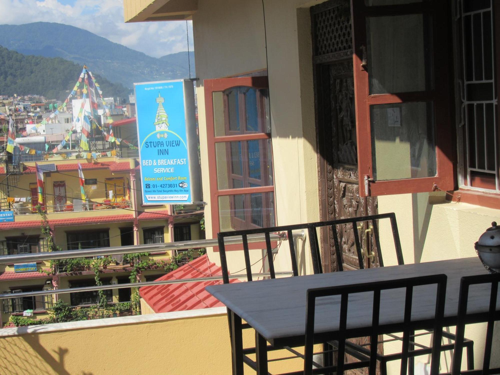 Stupa View Inn Катманду Екстериор снимка