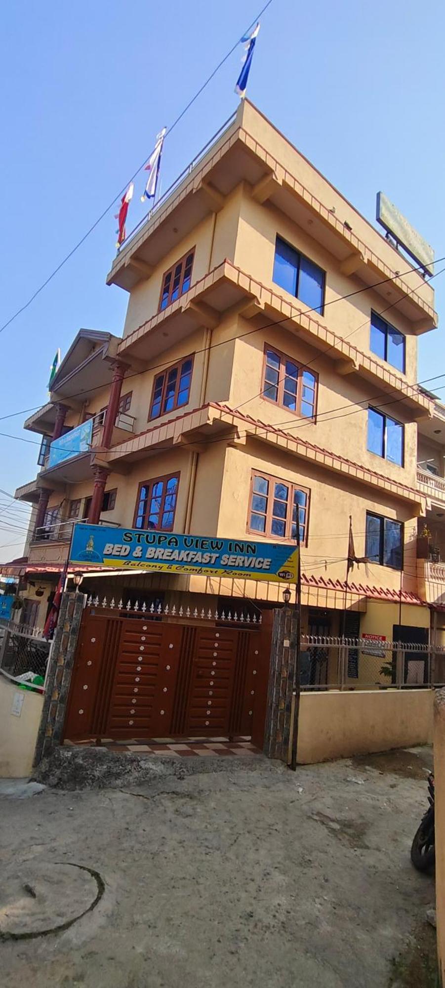 Stupa View Inn Катманду Екстериор снимка